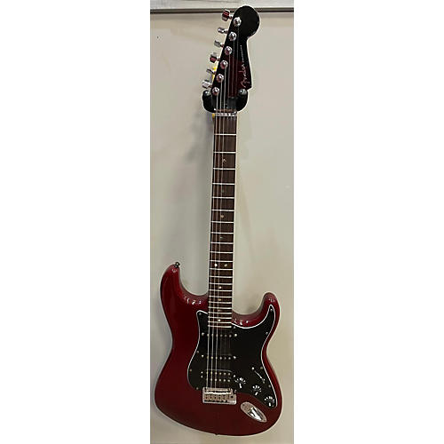 Fender American Elite Stratocaster HSS Shawbucker Solid Body Electric Guitar Midnight Wine