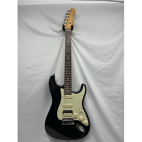 Fender American Elite Stratocaster HSS Shawbucker Solid Body Electric Guitar Black