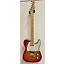 Used Fender American Elite Telecaster Solid Body Electric Guitar Cherry Sunburst