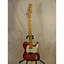 Used Fender American Elite Telecaster Solid Body Electric Guitar Red Sunburst