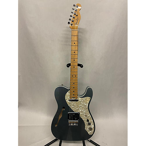 Fender American Elite Thinline Telecaster Hollow Body Electric Guitar Mystic Ice Blue