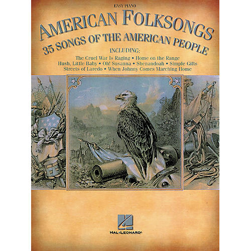 American Folksongs - 35 Songs Of The American People For Easy Piano