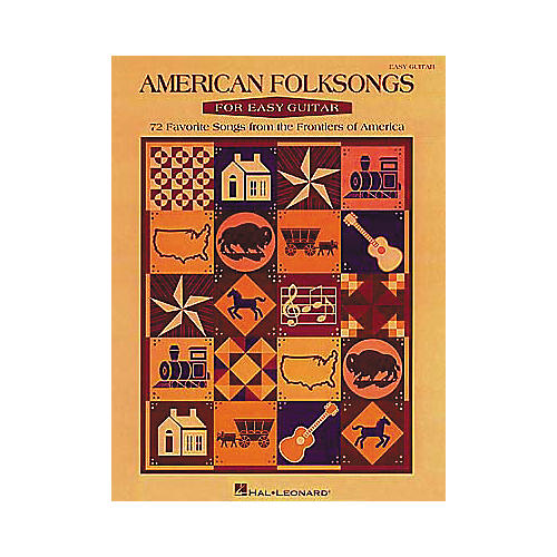 Hal Leonard American Folksongs for Easy Guitar Book