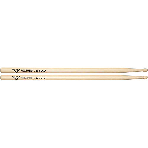 Vater American Hickory New Orleans Jazz Drumsticks Wood