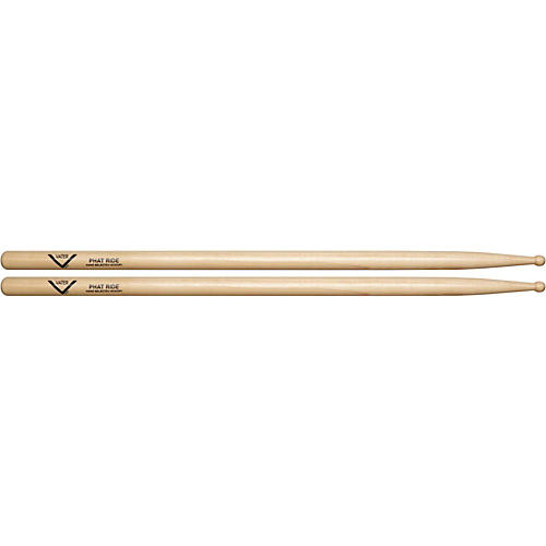 Vater American Hickory Phat Ride Drumsticks Wood