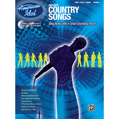 American Idol Presents Country Songs Book and CD