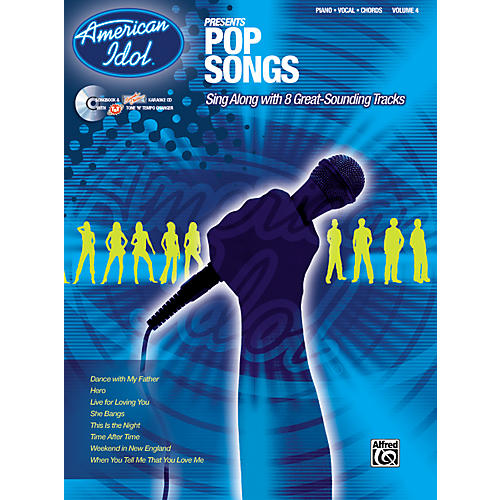 American Idol Presents Pop Songs Book and CD