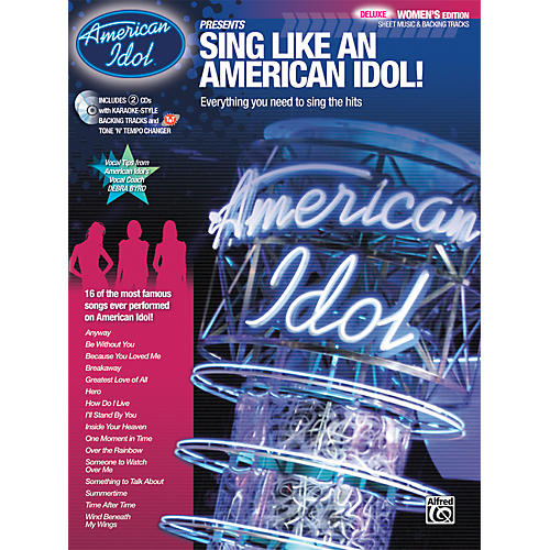 American Idol Presents: Sing Like an American Idol! DELUXE Women's Edition (Book/2 CD)