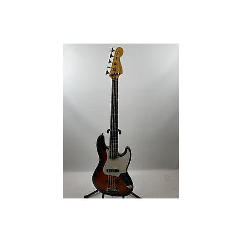 Fender American Jazz Bass V Electric Bass Guitar 2 Color Sunburst