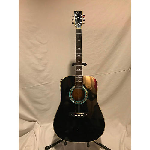 American Legacy Turquoise Acoustic Electric Guitar