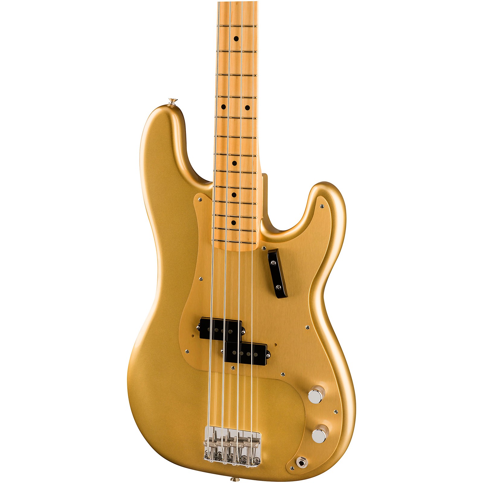 Fender American Original 50s Precision Bass Maple Fingerboard Aztec Gold Musicians Friend