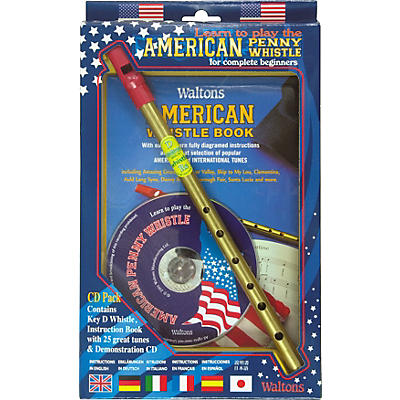 Waltons American Penny Whistle CD Pack