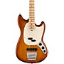 Fender American Performer Limited-Edition Mustang Electric Bass Guitar Satin Honey Burst