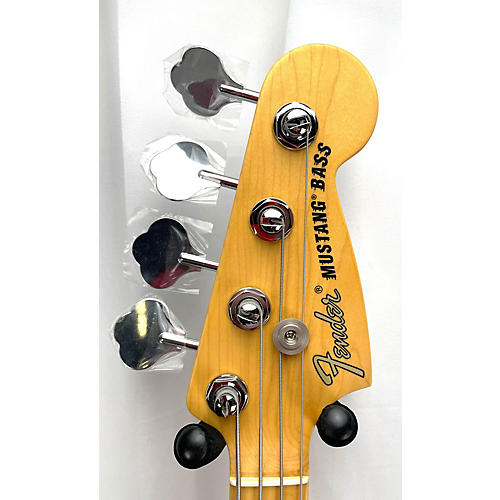 Fender American Performer Mustang Bass Electric Bass Guitar Sunrise Tea Burst