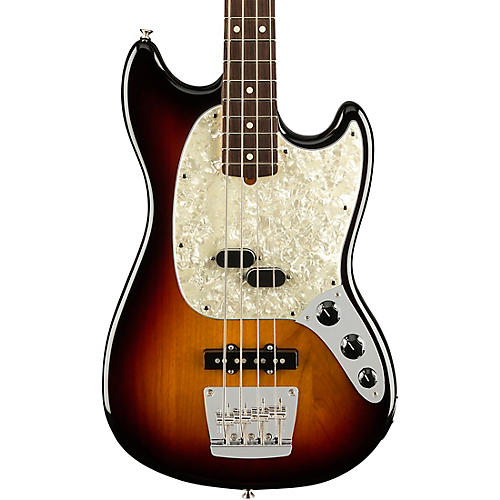 Fender American Performer Mustang Bass Rosewood Fingerboard Condition 2 - Blemished 3-Color Sunburst 197881399054