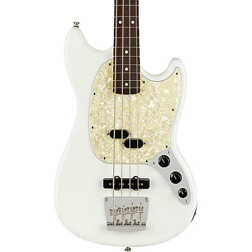 Fender American Performer Mustang Bass Rosewood Fingerboard Condition 2 - Blemished Aged White 197881214739