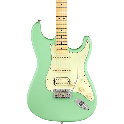 Fender American Performer Stratocaster HSS Maple Fingerboard Electric Guitar Condition 2 - Blemished Satin Seafoam Green 197881176013