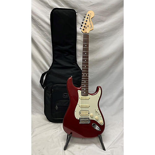 Fender American Performer Stratocaster HSS Solid Body Electric Guitar Aubergine