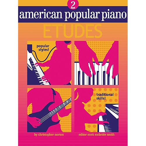 American Popular Piano Etudes 2 Book/CD