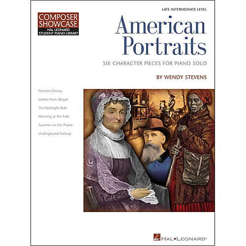 American Portraits - Six Character Pieces for Piano Solo - Composer Showcase Intermediate