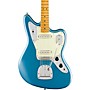 Fender American Professional Classic Jaguar Maple Fingerboard Electric Guitar Faded Lake Placid Blue