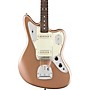 Fender American Professional Classic Jaguar Rosewood Fingerboard Electric Guitar Faded Firemist Gold