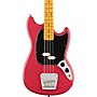 Fender American Professional Classic Mustang Bass Maple Fingerboard - Faded Dakota Red