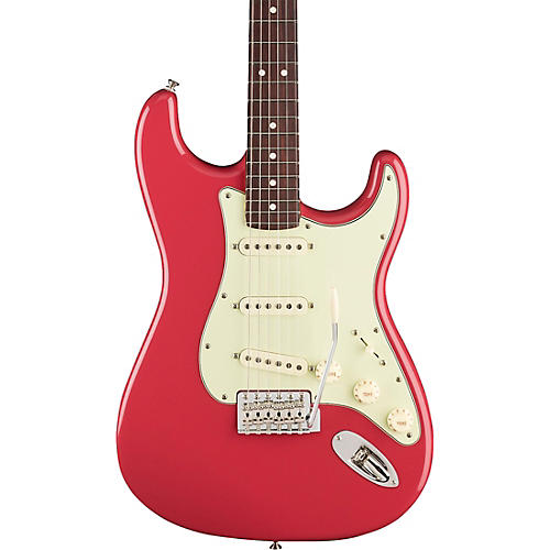 Fender American Professional Classic Stratocaster Rosewood Fingerboard Electric Guitar Faded Dakota Red
