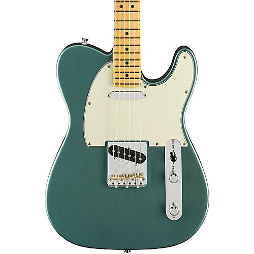 Fender American Professional Classic Telecaster Maple Fingerboard Electric Guitar Faded Sherwood Green Metallic