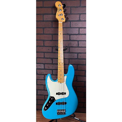 Fender American Professional II Jazz Bass Electric Bass Guitar MIAMI BLUE