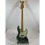 Used Fender American Professional II Jazz Bass Electric Bass Guitar Metallic Green