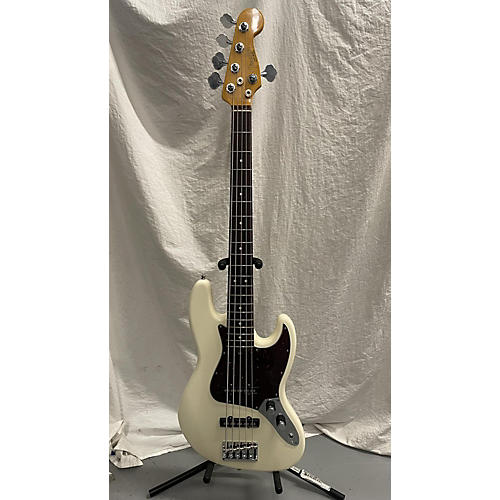 Fender American Professional II Jazz Bass V Electric Bass Guitar Olympic White