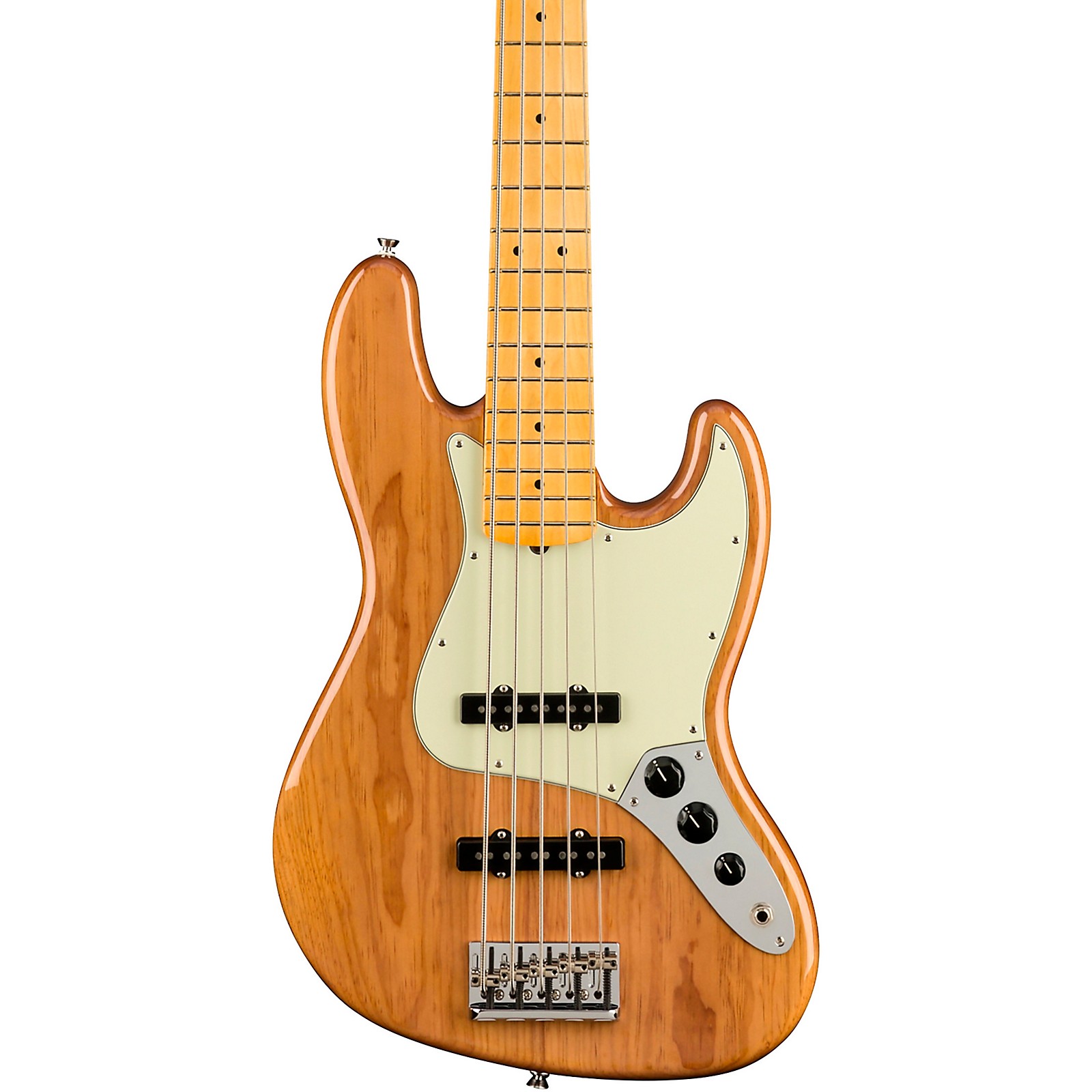 Fender American Professional Ii Jazz Bass V Roasted Pine Natural Musicians Friend 1879