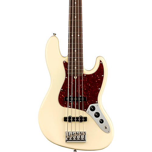 Fender American Professional II Jazz Bass V Rosewood Fingerboard Condition 2 - Blemished Olympic White 197881219079