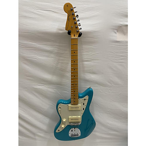 Fender American Professional II Jazzmaster LH Electric Guitar Miami Blue