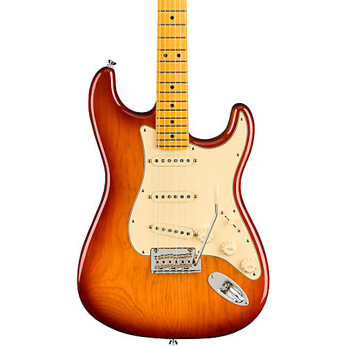 Fender American Professional II Roasted Pine Stratocaster Maple Fingerboard Electric Guitar Condition 2 - Blemished Sienna Sunburst 197881255428