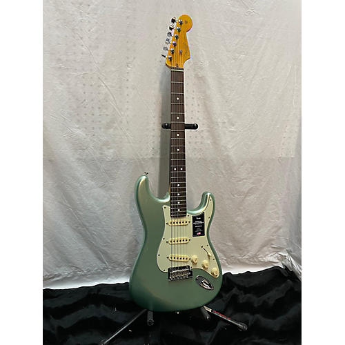 Fender American Professional II Stratocaster Solid Body Electric Guitar Mystic Surf Green