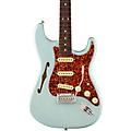 Fender American Professional II Stratocaster Thinline Limited-Edition Electric Guitar Transparent Shell PinkTransparent Daphne Blue