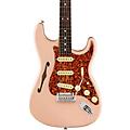 Fender American Professional II Stratocaster Thinline Limited-Edition Electric Guitar Transparent Daphne BlueTransparent Shell Pink