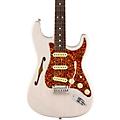 Fender American Professional II Stratocaster Thinline Limited-Edition Electric Guitar Transparent Daphne BlueWhite Blonde