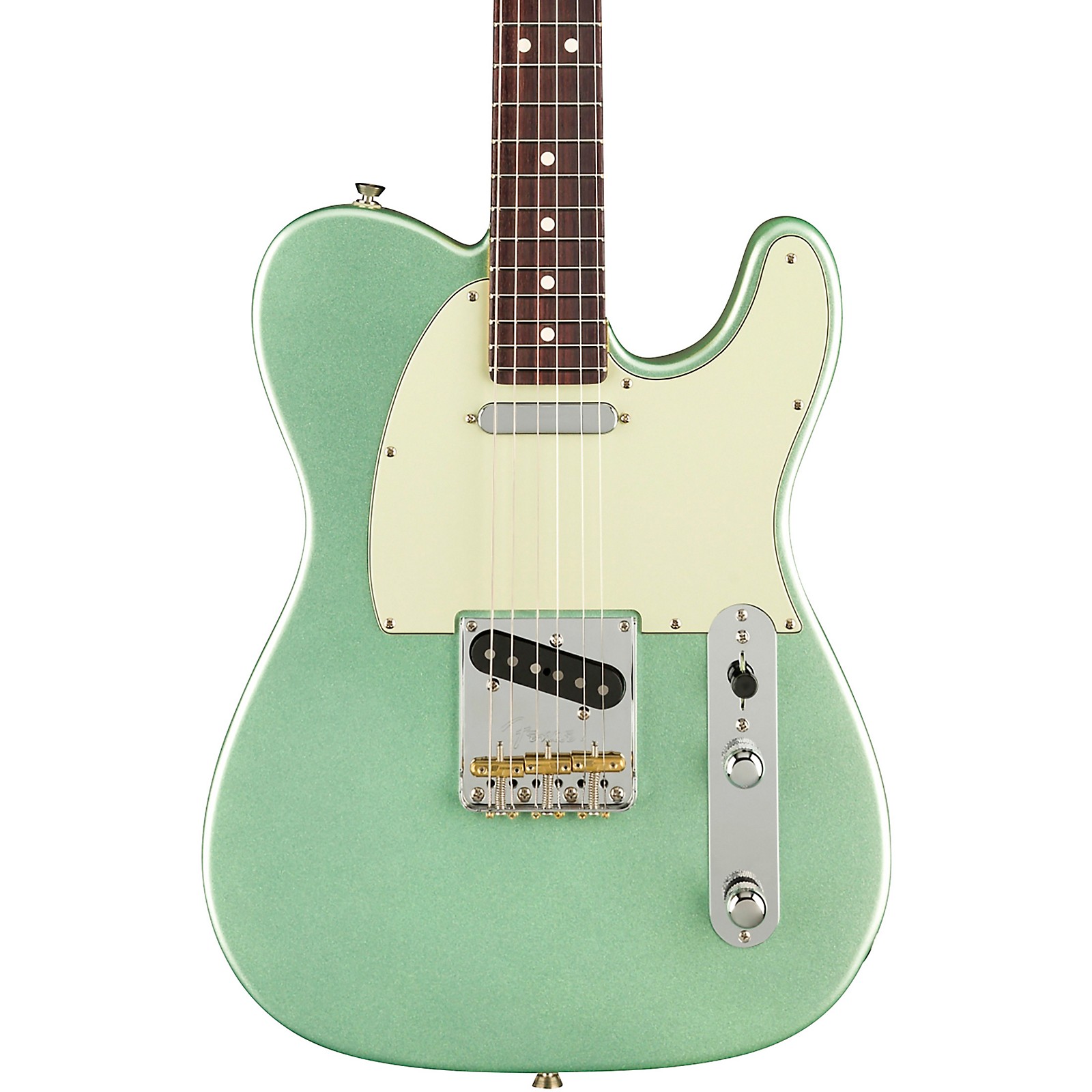 Fender American Professional Ii Telecaster Rosewood Fingerboard Electric Guitar Mystic Surf 4552