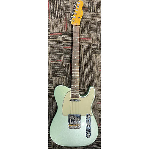 Fender American Professional II Telecaster Solid Body Electric Guitar MYSTIC SURF GREEN