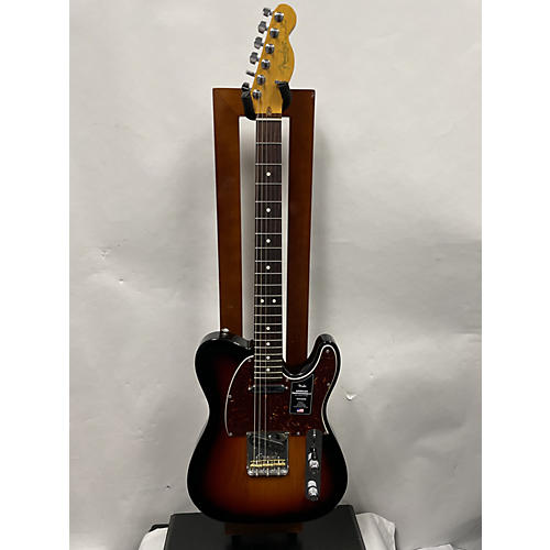 Fender American Professional II Telecaster Solid Body Electric Guitar Brown Sunburst