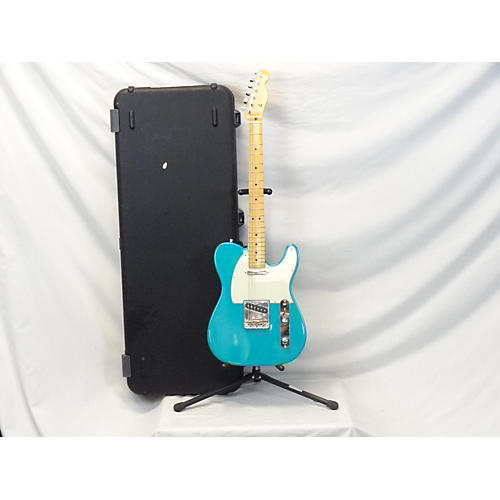 Fender American Professional II Telecaster Solid Body Electric Guitar miami blue