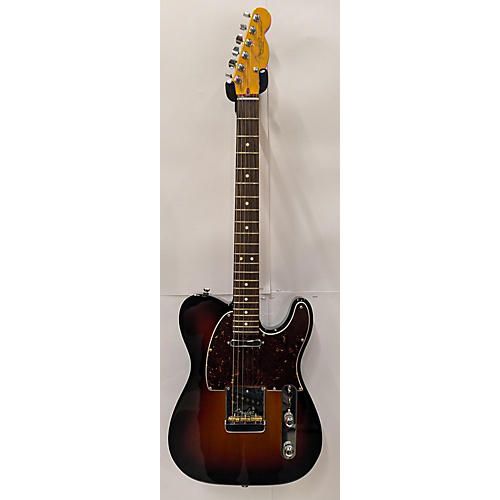 Fender American Professional II Telecaster Solid Body Electric Guitar 3 Tone Sunburst