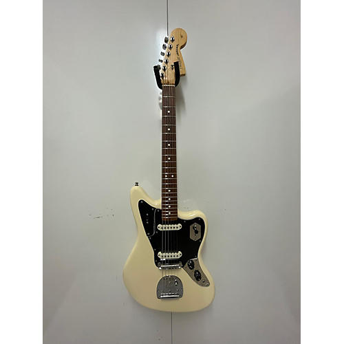 Fender American Professional Jaguar Solid Body Electric Guitar Olympic White