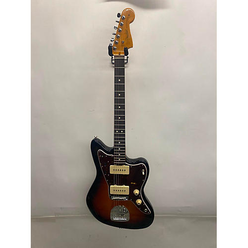 Fender American Professional Jazzmaster Solid Body Electric Guitar Tobacco Sunburst
