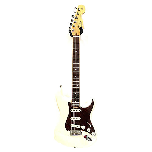 Fender American Professional Stratocaster Limited Edition Solid Body Electric Guitar Vintage White