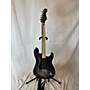 Used Fender American QMT Strat HSS Pale Moon Trans Black Solid Body Electric Guitar Pale moon