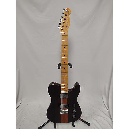 Fender American Select HH Telecaster Solid Body Electric Guitar Blackwood